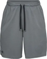 アンダーアーマー UNDER ARMOUR UA テック メッシュ ショーツ メンズ ハーフパンツ ショート 短パン 半ズボン トレーニング 抗菌防臭 ストレッチ性 ジム 運動 ジョギング シンプル  1358564 012 PITCHGRAY/BLACK