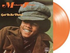 マイケル・ジャクソン ガット・トゥ・ビー・ゼア LP カラーバイナル