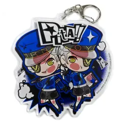 【中古】雑貨 カロリーヌ＆ジュスティーヌ ぴた!でふぉめ アクリルキーホルダーぷらす 「ペルソナ5」