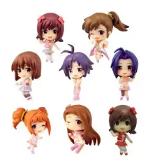 【中古】トレーディングフィギュア 全8種セット ｢トイズワークスコレクション にいてんごSisterS アイドルマスター-ピンクダイヤモンド765- 1st LIVE｣のサムネイル