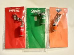 ♥Coca-Cola ノベルティグッズ、キーリング 3点セット【非売品】です 