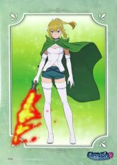 ダンまち イラストカード リュー・リオン ファミリアクロニクル 特典