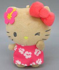 ハローキティ ぬいぐるみ ハイビスカス 平成レトロ - メルカリ