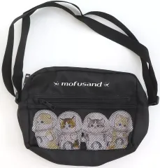 【中古】バッグ 集合(4匹/ブラック) ショルダーバッグ 「mofusand×しまむら」のサムネイル