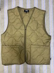 STUSSY RECYCLED NYLON LINER VEST - メルカリ