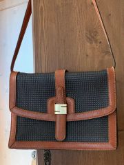 極美品 GINZA Kanematsu 編み込み レザーショルダーバッグh54 - メルカリ