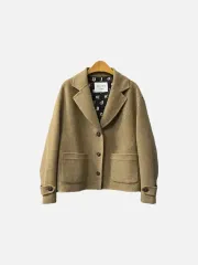JUICY COUTURE ジューシークチュール カシミア ブレンド ハンドメイド ショートコート ジャケットのサムネイル
