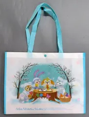 【中古】バッグ 集合 ショッピングバッグ 「ダッフィー＆フレンズのホワイト・ウィンタータイム・ワンダーズ」 東京ディズニーシー限定