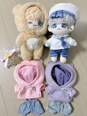BTS V テテ テヒョン 20cmぬいぐるみ 洋服 セット - メルカリ