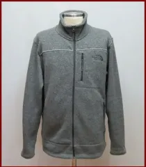 THE NORTH FACE ザノースフェイス / 厚手 グレー フリースジャケット / サイズ 100 / ヴィンテージグッドポーズ (A-11)