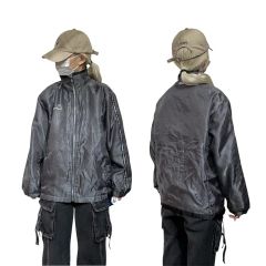 ROUGH&ROADベンテッドライディングレザージャケットLサイズused - メルカリ