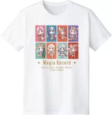 [중고] 의류 집합 데포르메 Ani-Art T 셔츠 화이트 남성 L 사이즈 [마기아 레코드 마법 소녀 마도카 ☆ 마기카 외전]