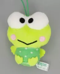 【中古】ぬいぐるみマスコット・ぬいぐるみバッジ けろけろけろっぴ 水玉コスチュームマスコット 「サンリオキャラクターズ」