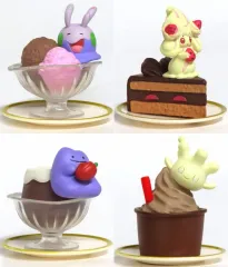 【中古】トレーディングフィギュア 全4種セット 「ポケモン Yummy!スイーツマスコット chocolate!」