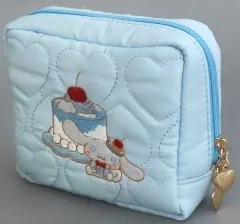 【中古】バッグ シナモロール スイートケーキコレクション キルティングポーチ 「サンリオキャラクターズ」