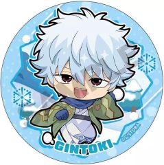 銀魂 ミニ缶バッジ スーツ AGENT 坂田銀時 沖田総悟 土方十四郎 高杉晋