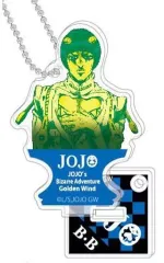 【中古】キーホルダー・マスコット(キャラクター) ブローノ・ブチャラティ 「ジョジョの奇妙な冒険 第五部 黄金の風 スタンドミニアクリルキーホルダー」