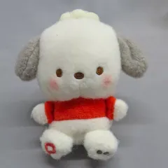 【中古】ぬいぐるみマスコット・ぬいぐるみバッジ ポチャッコ ミルキーボア マスコット～シナモロール・ポチャッコ・ハンギョドン・ポムポムプリン～ 「サンリオキャラクターズ」
