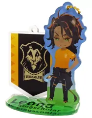 【中古】雑貨 レオナ・キングスカラー デフォルメキャラクター運動着アクリルスタンドチャームVol.1 「ディズニー ツイステッドワンダーランド」