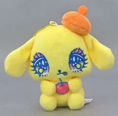 【中古】ぬいぐるみマスコット・ぬいぐるみバッジ ポムポムプリン A(通常) ぬいぐるみマスコット ポムポムプリン・リトルツインスターズ 「せきやゆりえ×サンリオキャラクターズ」