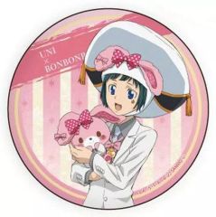 七尾百合子 ミリオンライブ！ ハッチポッチ2アクリルカード 缶バッジ