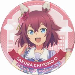 サクラチヨノオー】缶バッジ - メルカリ