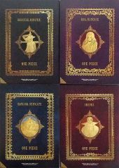 [중고] 노트·메모장 전 4종 세트 명언 북 메모 [이치반 복권 원피스 THE GREAT GALLERY~정점을 다한 자들~] F상