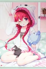 [중고] 태피스트리 Cat Morning(煎路) B2 태피스트리