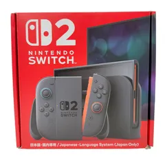 【中古美品】 【ゲーム】Nintendo Switch 2 (日本語・国内専用) BEE-S-KB6CA(JPN) 任天堂 ニンテンドースイッチ2 本体 【035-260412-ay-05-izu】