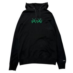 sacai × KAWS 21AW 刺繍ロゴ ポケットTシャツ ブラック 3 - メルカリ
