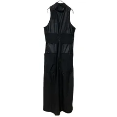 【美品】G-STAR RAW　ジースターロゥ　ノースリーブワンピース　黒　ブラック　レディース　Mサイズ　希少　ファスナー　オシャレ　高級感【Z1809】のサムネイル