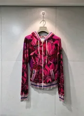 ドルチェ＆ガッバーナ D&G 正規品 レディース フラワー ツアーベルベット フード ジップアップのサムネイル