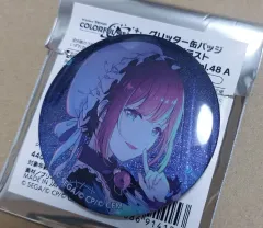 プロジェクトセカイ カラフルステージ！ グリッター 缶バッジ48a ワンダーホラー 望月 穂波