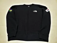 THE NORTH FACE ザノースフェイス ヌプシ ブラック スウェット L 100 ポール1294