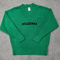 ナイキ テックパック Vネック ニット セーター グリーン