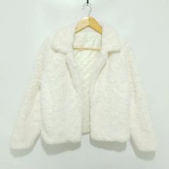 純白】コペンハーゲン クロップド フード 毛並み◎ デザイン◎ 本毛皮 
