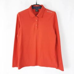 J.LINDEBERG オレンジ 長袖ポロシャツ 36-XS 新品未使用 J.LINDEBERG 長袖ポロシャツ オレンジ - メルカリ