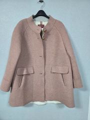 デヴォン DEVON ウールロングコート シンプル グレー M-L 1866 - メルカリ