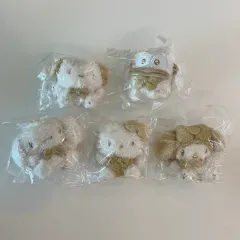 新品 サンリオ ハンギョドン ハローキティ マイメロディ シナモロール ポチャッコ キラキラ GOLD キーホルダー