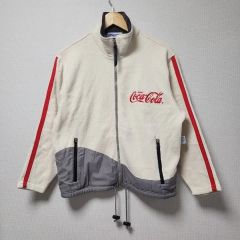 90s Coca-Cola コカコーラ ピンストライプバーシティジャケット - メルカリ