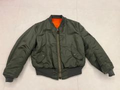 山田蓮愛用デラックスMA-1 ボンバージャケット - メルカリ