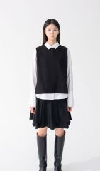美品】ENFOLD PLEATS TWO-WAY VEST ブラック 38 - メルカリ