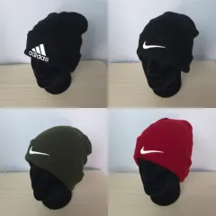 新品 アディダス NIKE ビーニー ブラック 帽子 (Free!)