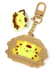 【中古】キーホルダー ポムポムプリン 「サンリオキャラクターズ シークレットチャーム」 ハーモニーランド限定