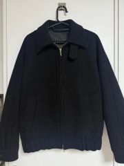美品 Y's for men 付けファー ウール ジップ ブルゾン 黒 M - メルカリ