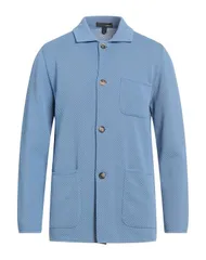 ラルディーニ メンズ アウター カーディガン LARDINI Light Blue ブルーのサムネイル