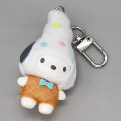 【中古】ぬいぐるみマスコット ポチャッコ 「サンリオキャラクターズ ちびっとも シークレットキーホルダー(スイーツ)」