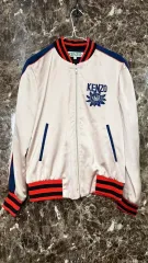KENZO ケンゾー サテン ブルゾン ジャケット S 44 55のサムネイル