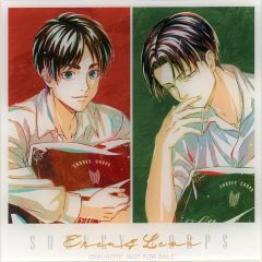 [중고] 캐릭터 카드 에렌 예거& 리바이 릴렉스 ver. [진격의 거인 신작 릴렉스 ver. 트레이딩 Ani-Art 아크릴 카드] 아미아미 BOX 구입 특전
