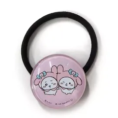 【中古】アクセサリー(非金属) ちいかわ＆マイメロディ ガラスヘアゴム 「ちいかわ なんか小さくてかわいいやつ×サンリオキャラクターズ」